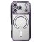 iPhone 17 Pro - 18 Pro - BLING MagSafe tok, Lila