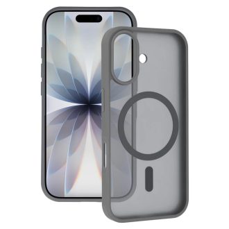   iPhone 17 - Tel Protect - Aura Matte MagSafe tok, acélszürke