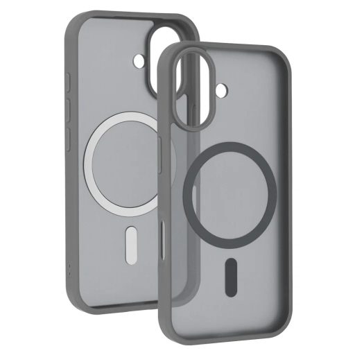 iPhone 17 - Tel Protect - Aura Matte MagSafe tok, acélszürke