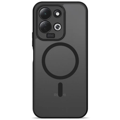 Xiaomi Redmi 17 4G / 5G - Tech-Protect - Matt MagSafe tok, Fekete