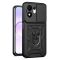 Honor 600 Smart - Techsuit - CamShield - páncéltok, fekete