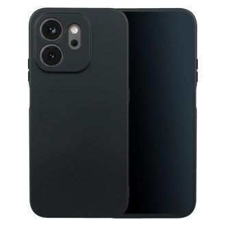 Honor 600 Smart - MATT TPU tok, kameravédő, FEKETE