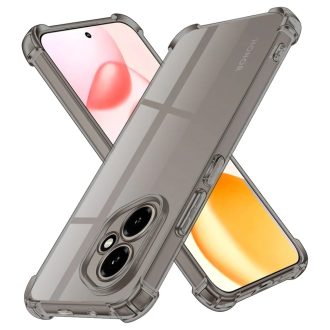   Samsung Galaxy A57 5G - Techsuit - Ütésálló szilikon tok, átlátszó / füstfekete