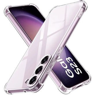   Samsung Galaxy A36 5G - átlátszó 1,5mm-es szilikon tok, erősített sarkokkal