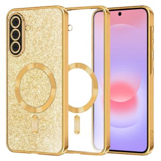Samsung Galaxy A37 5G - Techsuit GLITTER MagSafe tok, Arany
