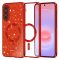 Samsung Galaxy A36 5G - Techsuit GLITTER MagSafe tok, Piros