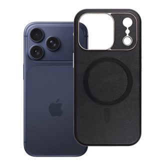 iPhone 17 Pro 6,3" GENTLEMAN MagSafe tok, Fekete