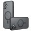 iPhone 16 - Techsuit - PureFrost MagSafe - Matt fekete