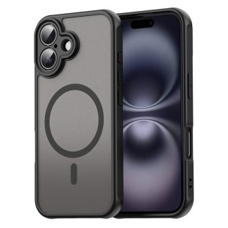 iPhone 16 - Techsuit - HaloFrost II MagSafe - Fekete