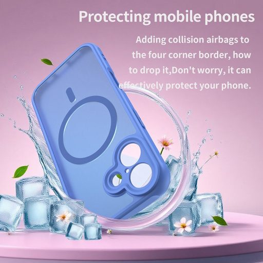 iPhone 16 - Techsuit - HaloFrost II MagSafe - Égszínkék