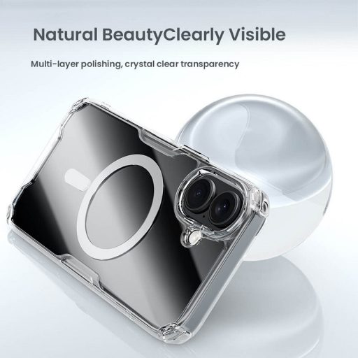 iPhone 16 Plus - Nillkin - Nature TPU Pro MagSafe tok - Kék