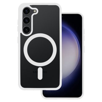 iPhone 16 - Színes AKRIL MagSafe tok - Fehér
