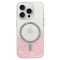 iPhone 16 - Tel Protect - Moonlite Magsafe tok, átlátszó / rózsaszín
