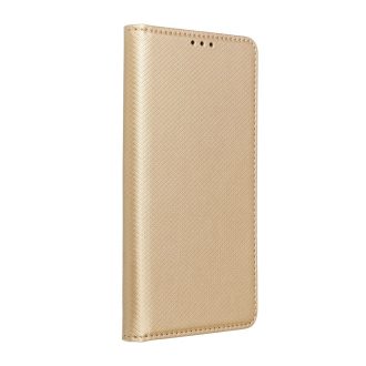 Samsung Galaxy A07 SMART oldalra nyíló notesz tok, arany