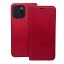  Samsung Galaxy S25 SUEDE oldalra nyíló notesz tok, piros