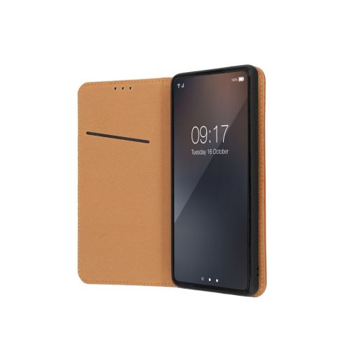  Samsung Galaxy A34 5G SMART PRO bőr, oldalra nyíló notesz tok, barna