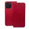  Samsung Galaxy A37 5G - SUEDE oldalra nyíló notesz tok, piros