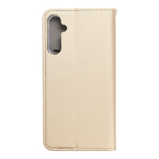 Samsung Galaxy A26 SMART oldalra nyíló notesz tok, arany
