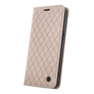    Samsung Galaxy A25 SMART CARO oldalra nyíló notesz tok, bézs