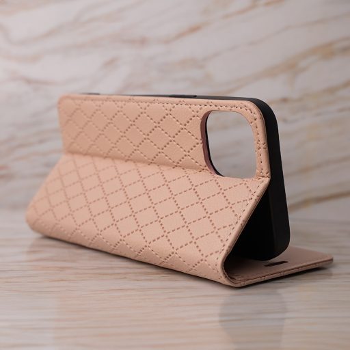  Samsung Galaxy A25 SMART CARO oldalra nyíló notesz tok, bézs