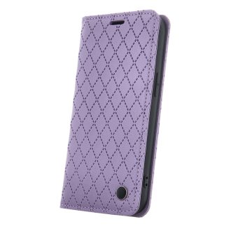    Samsung Galaxy A25 SMART CARO oldalra nyíló notesz tok, lila