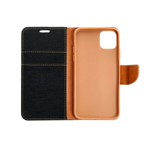  Samsung Galaxy S24 Plus CANVAS oldalra nyíló notesz tok, fekete