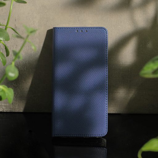 Samsung Galaxy A15 4G / 5G SMART oldalra nyíló notesz tok, kék