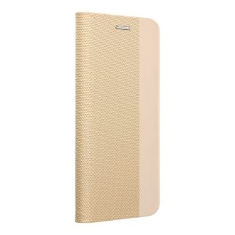    Samsung Galaxy A14 SENSITIVE oldalra nyíló notesz tok, arany