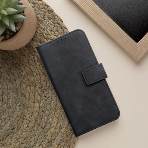  Samsung Galaxy A06 4G TENDER oldalra nyíló notesz tok, fekete