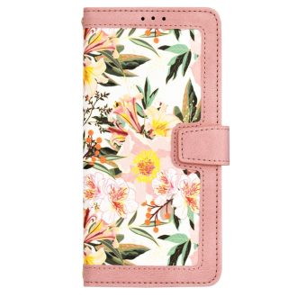   iPhone 15 Pro Max CRAFT oldalra nyíló notesz tok, rózsaszín