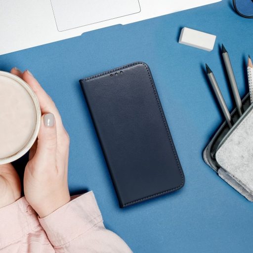 Honor Magic 7 Lite - SMART MAGNETO oldalra nyíló notesz tok, kék