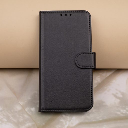 Honor 400 - SMART CLASSIC oldalra nyíló notesz tok, fekete