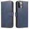 iPhone 15 Plus - ELEGÁNS oldalra nyíló notesz tok, kék