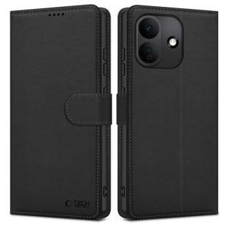   Xiaomi Redmi Note 17 Pro Max 5G - Tech-Protect - Wallet, oldalra nyíló notesz tok, fekete