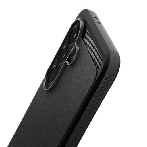 Samsung Galaxy A56 5G - SPIGEN RUGGED ARMOR tok, fekete