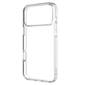   iPhone 17 Pro Max 6,9" átlátszó 1,5mm-es szilikon tok, erősített sarkokkal