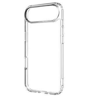   iPhone 17 Air - átlátszó 1,5mm-es szilikon tok, erősített sarkokkal