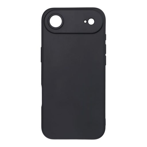 iPhone 17 Air - MATT TPU tok, kameravédő, FEKETE