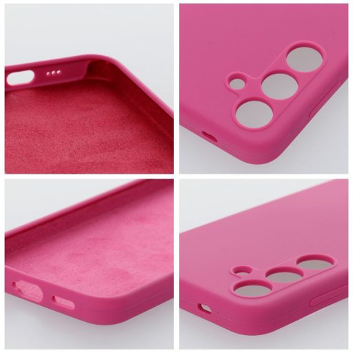 iPhone 16 - Forcell SILICONE 2mm-es tok - rózsaszín