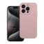 iPhone 16 - Forcell SILICONE 2mm-es tok - púderrózsaszín