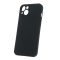 iPhone 16 - SILICON MATTE FINISH tok - Fekete