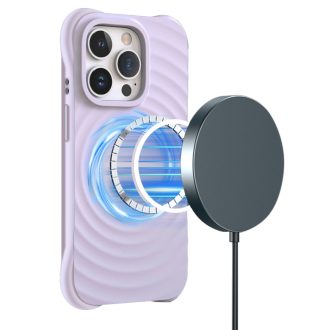 iPhone 15 Pro - CIRCLE MagSafe tok - világos lila