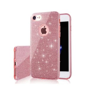 Xiaomi Redmi 14C - GLITTER szilikon tok, rózsaszín