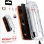 iPhone 17 Pro - betekintésgátló (Privacy) 6D edzett üvegfólia telepítő dobozzal, fekete kerettel